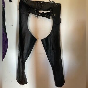 Zony Women's XS Leather Chaps